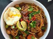 Gambar beef noodle