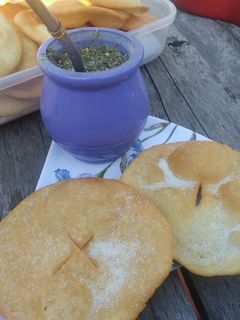 Una foto de Torta fritas