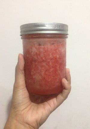 Foto resep Strawberry Banana Smoothie (MPASI 6+)