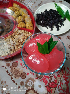 Foto resep Kolang kaling syrup marjan