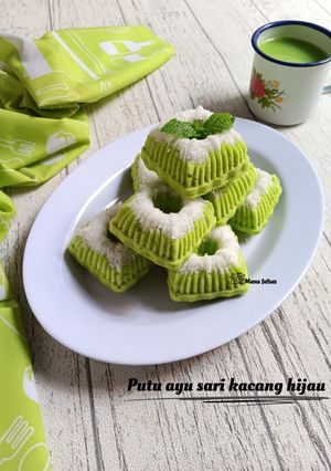Foto resep Putu ayu sari kacang hijau