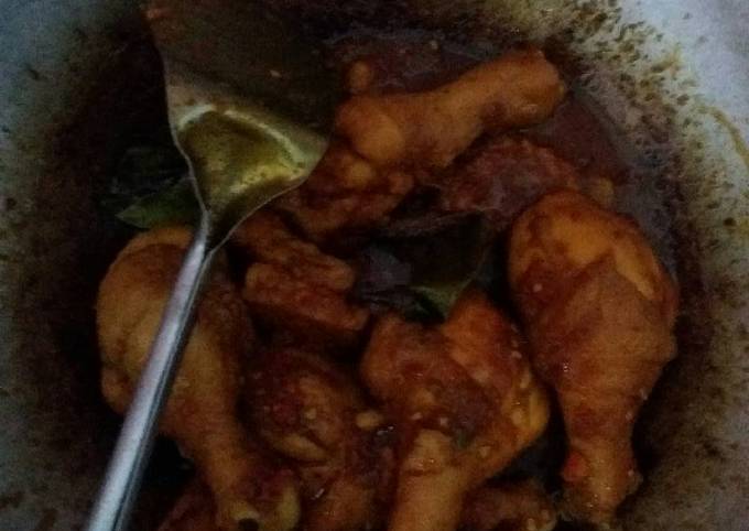 Ayam kecap pedas manis mantap