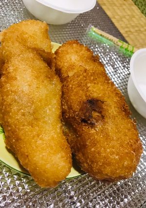 Hình của món Đùi gà bó xôi.