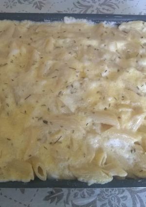 Una foto de Receta fácil Pastel de fideos