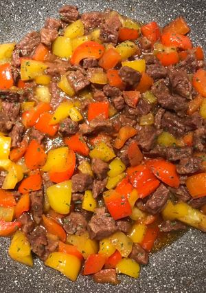 Marharagu mézzel és kaliforniai paprikával 😍😋 recept fotója