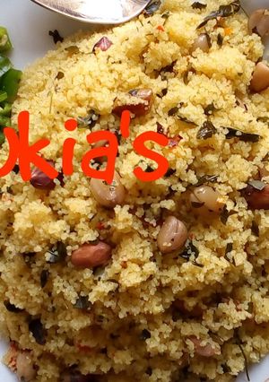 A picture of Dambun cous cous.