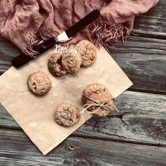 A picture of Chocolate chip cookies.