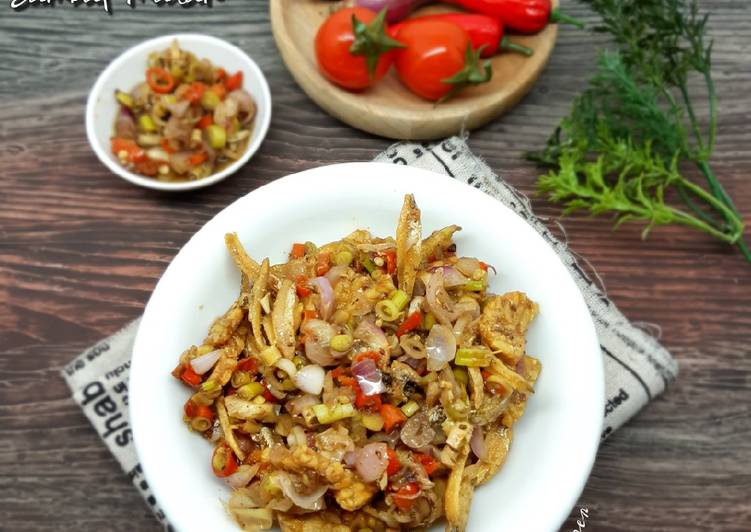 Resep Tempe Teri Sambal Matah yang Lezat