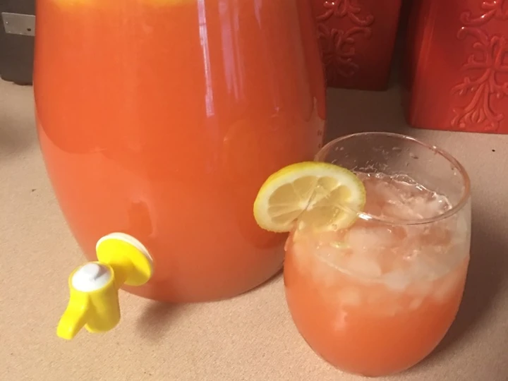 Recipe Peach & raspberry lemonade punch the Perfect Really delicious