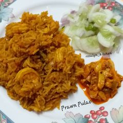 A picture of Prawn Pulao.