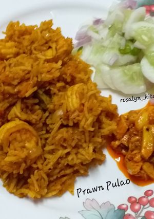 A picture of Prawn Pulao.