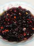Beetroot sabudana halwa