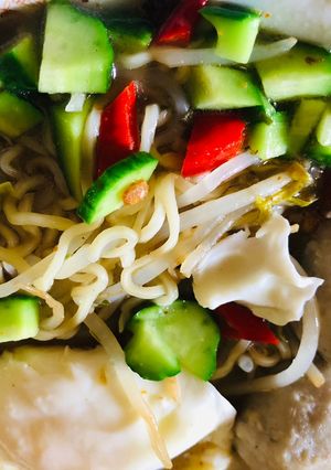 Foto resep Mie rebus timun🤣