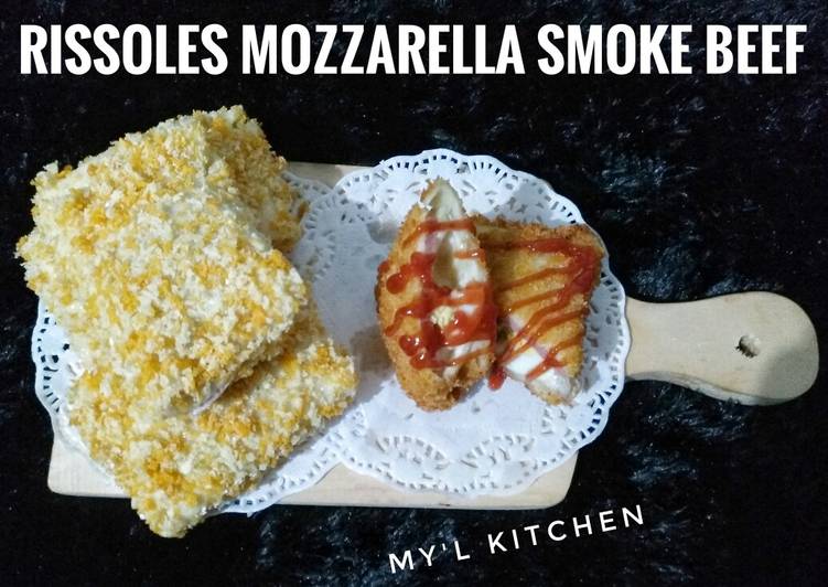 Rissoles Mozzarella Smoke Beef