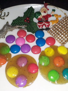 A picture of Caramelized gems bite.