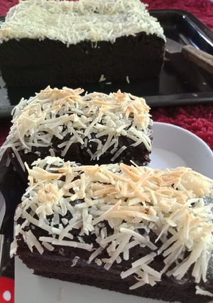 Foto resep Choco cheese chewy brownies