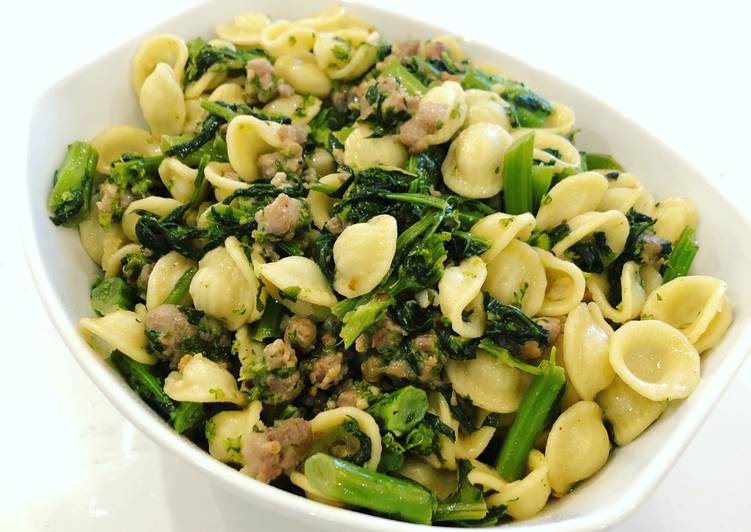 Broccoli Rabe and Sausage Pasta