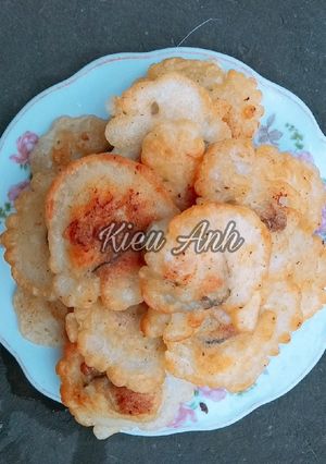Hình của món Hàu chiên bột.