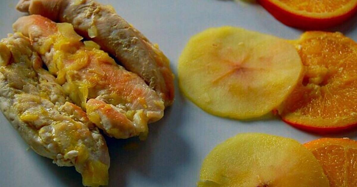 Pechugas de pollo a la naranja Receta de CocinarParaCuatro Cookpad