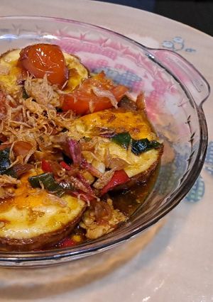 Foto resep Telor panggang kecap