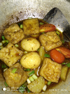 Foto resep Semur tahu telor kentang
