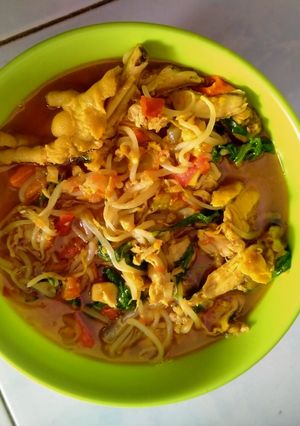 Foto resep Tumis Ayam, Toge dan Kemangi