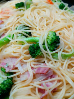 培根義大利麵 的食譜成品照片