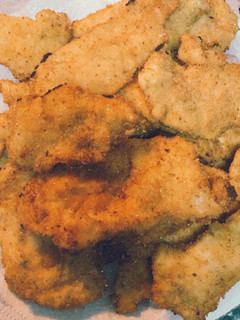 Una foto de Filetes de pollo empanados