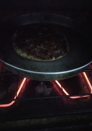 صورة لوصفة بيتزا شوفان صحيه