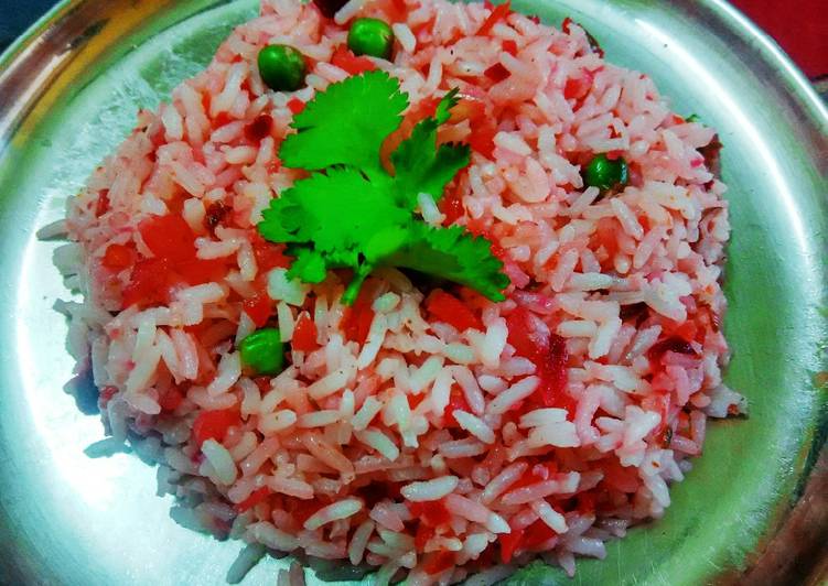 Beetroot Pulav