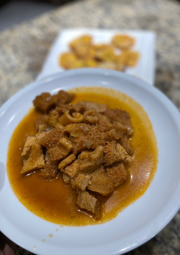 Una foto de Mondongo guisado