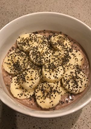 Foto resep Overnight oat banana simple lezat!