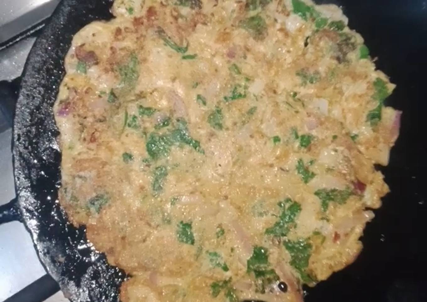 Pizza style omelet