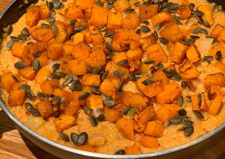 Recipe of Homemade Red Lentil &amp; Butternut Squash Coconut Dal