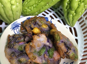 Hình của món Bánh rau củ chiên.