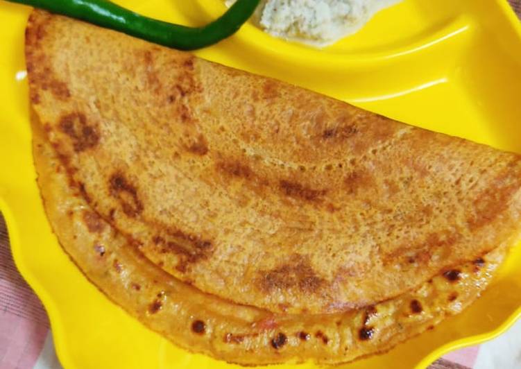 Recipe of Any-night-of-the-week Mixed flour tomato chila