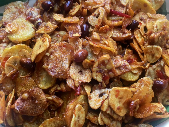 Cara Mudah Menyiapkan Resep Kering tempe kentang pedas manis yang Bisa Manjain Lidah Anti Ribet, Mantap