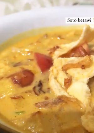 Foto resep Soto Betawi (Santan)