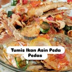 รูปของ Tumis Ikan Asin Peda Pedas