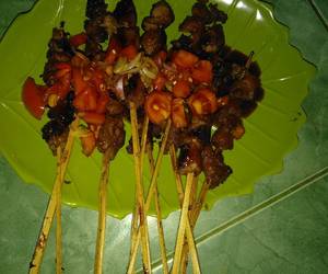 Resep mudah Sate kambing Lezat Mantap