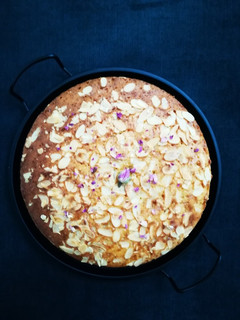 عکسی از دستور کیک ساده ی پنبه ای