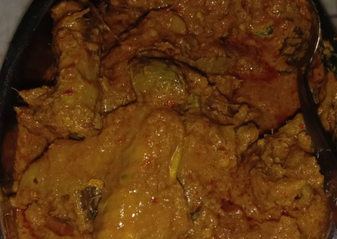 Rendang ayam kampung
