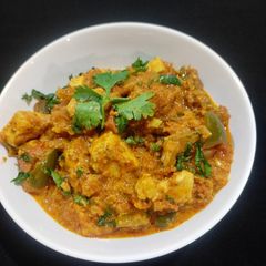 A picture of Kadai paneer.