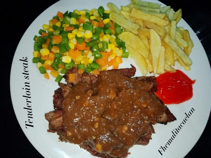 Cara Mudah Membikin Resep Tenderloin Steak Home Made yang Enak Banget Anti Ribet, Bikin Ngiler