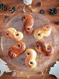 Lussekatter ou brioches au safran