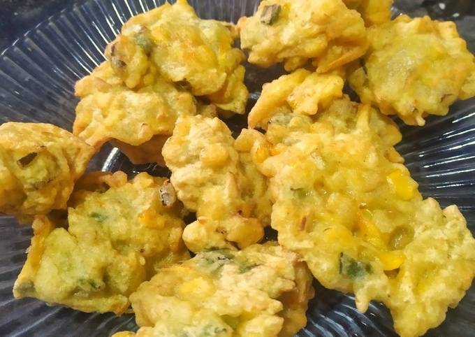 Cara membuat Bakwan jagung Cara membuat Bakwan jagung
