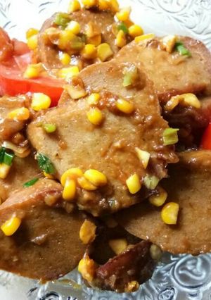Foto resep Galantin ayam tumis kecap