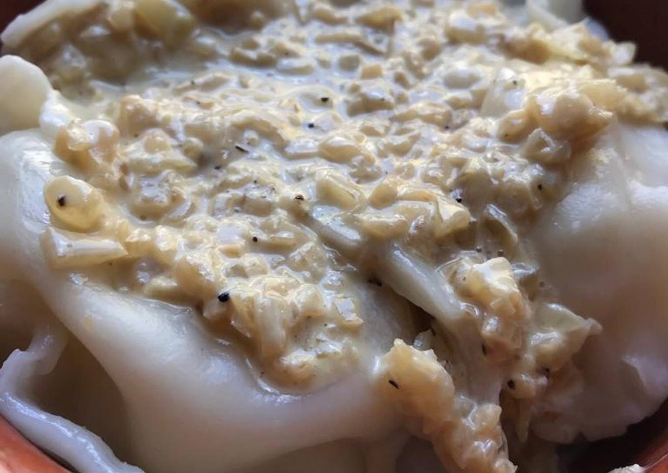 Agnolotis de calabaza y queso
