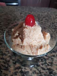 Una foto de Helado de Ron Pasas