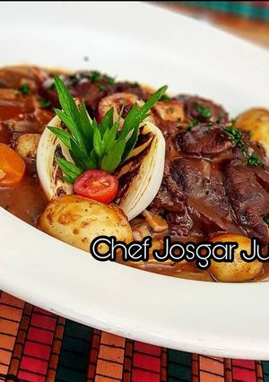 Una foto de Beouf Bourgignon